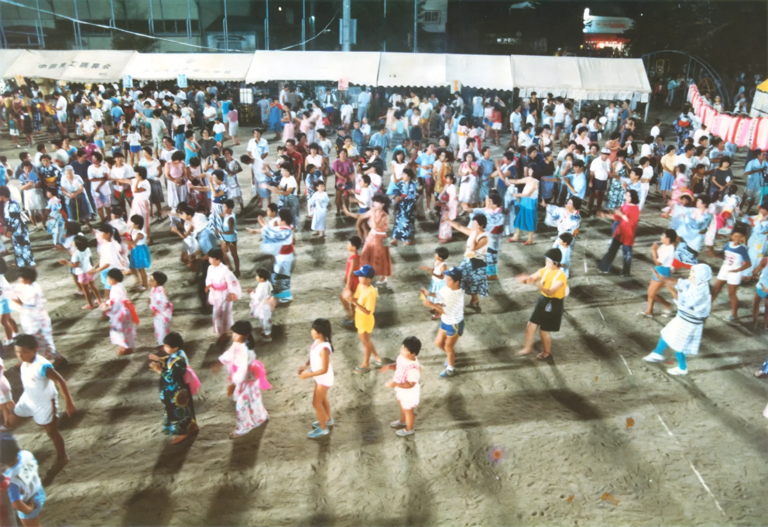 盆踊り大会（中田小校庭）